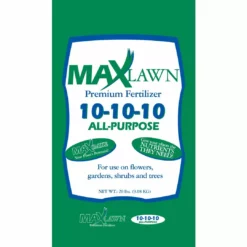 MaxLawn Premium Fertilizer All Purpose 10-10-10, 720-1180, 20 LB