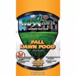 MaxLawn Fall Lawn Food 22-0-10 5,000 Sq FT Coverage, 720-2030, 16 LB