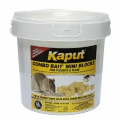 Kaput Combo Bait Mini Blocks For Rodents and Fleas, 08855-04
