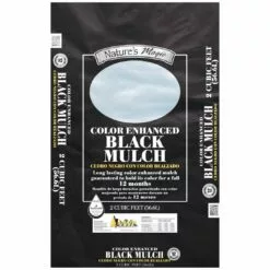 Natures Magic Color Enhanced Black Mulch, 2 Cubic Feet, NMFBKM2CF-PI