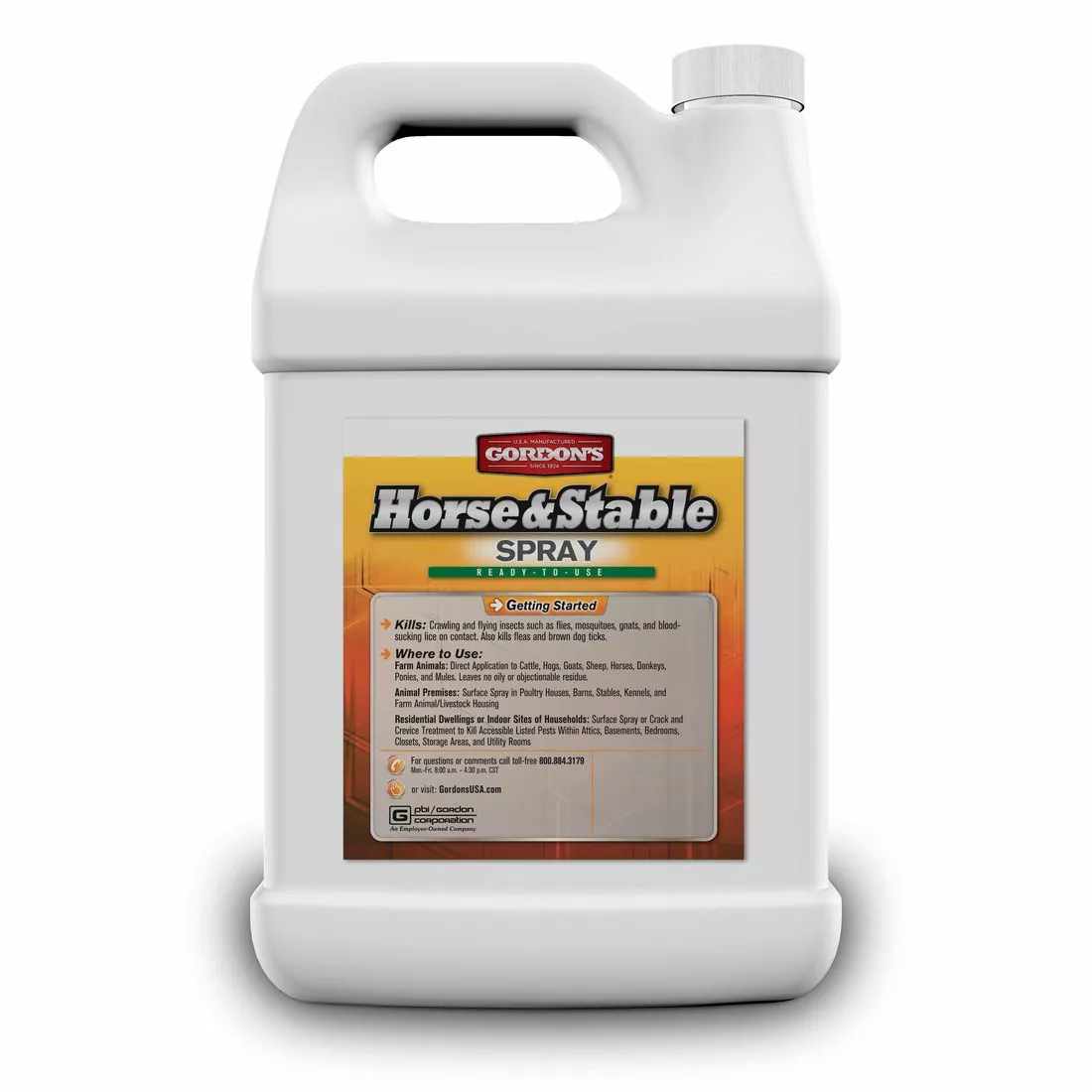 Gordon's Horse & Stable Spray Ready-To-Use, 7681072, 1 Gallon 4 Gordon's Horse & Stable Spray Ready-To-Use, 7681072, 1 Gallon - Image 2