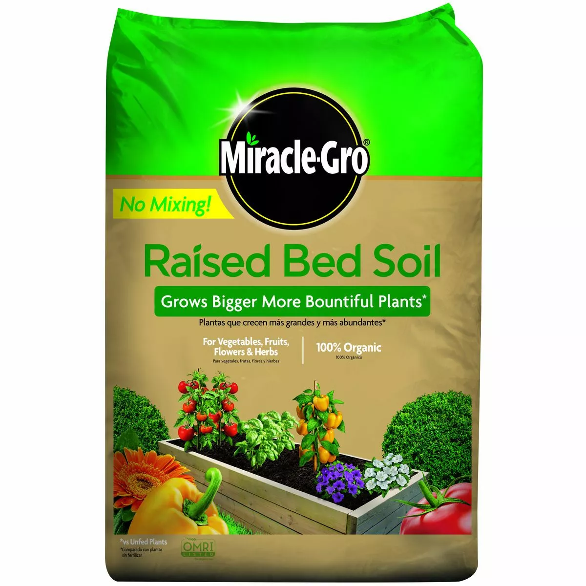 Miracle-Gro Raised Bed Soil, MR73959430 3 Miracle-Gro Raised Bed Soil, MR73959430