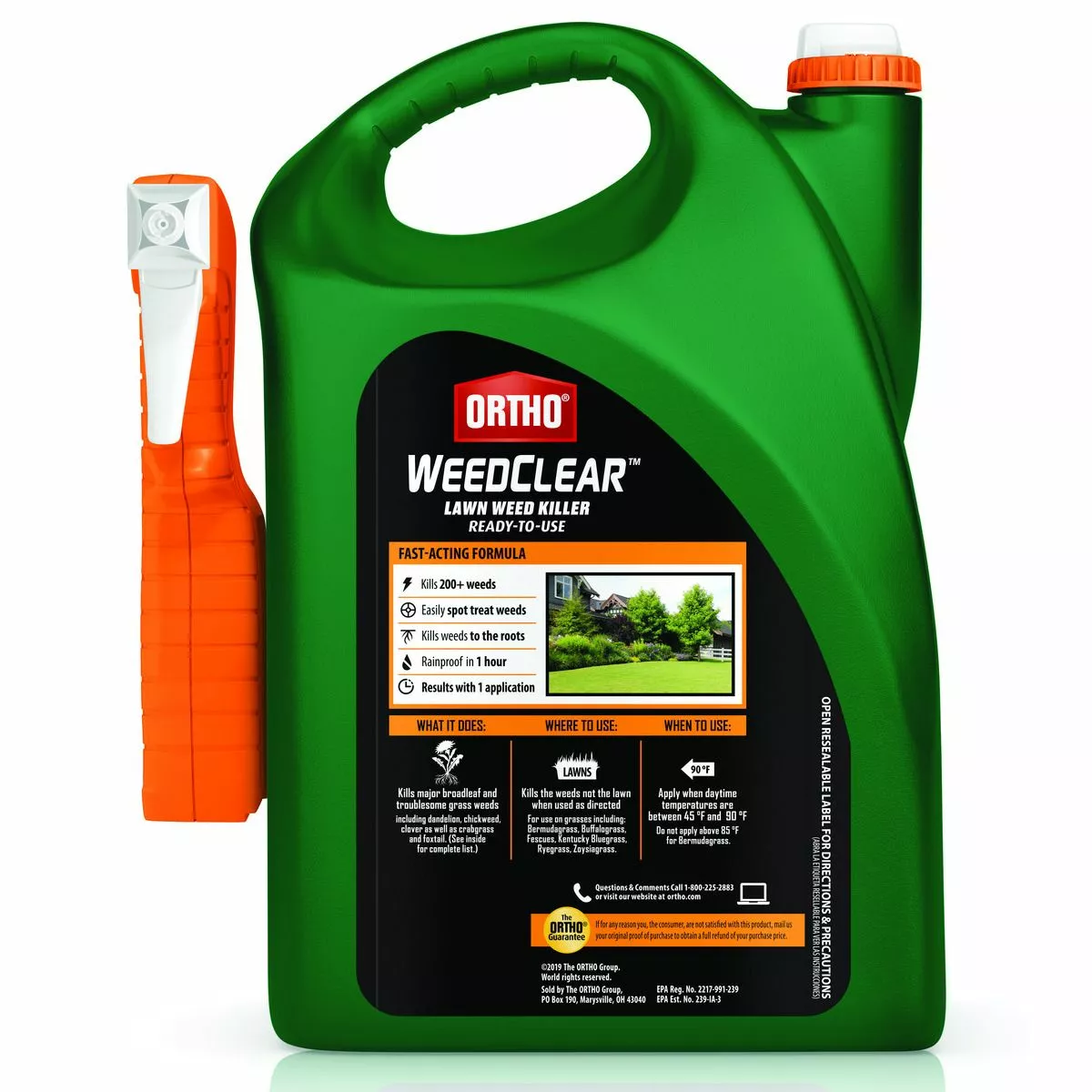 Ortho WeedClear Lawn Weed Killer, OR0448105, 1 Gallon 3 Ortho WeedClear Lawn Weed Killer, OR0448105, 1 Gallon