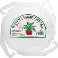 Curtis Wagner Hanging Basket Drip Pan, 10 IN, WGHB1150