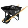 Tru Tough Wood Handles 6 Cu FT Medium Duty Wheelbarrow, 30354 -Lawn & Garden Store sftp a s assets20210525000000126