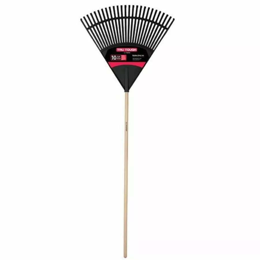 Tru Tough Wood Handle Poly Rake, 24 IN x 48 IN, 30458 3 Tru Tough Wood Handle Poly Rake, 24 IN x 48 IN, 30458