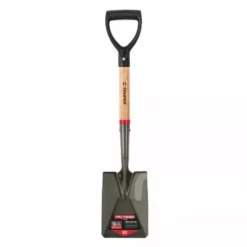 Tru Tough Wood Handle Square Trunk Buddy Shovel, 21 IN, 31197