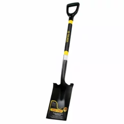 Tru Pro Fiberglass Handle Garden Spade, 30 IN, 31202