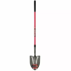 Tru Tough Fiberglass Handle Round Point Shovel, 47 IN, 32402