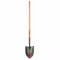 Tru Tough Wood Handle Round Point Shovel, 48 IN, 33037