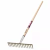 Tru Pro Heavy Duty Level Rake, 16-Tooth, 33126 -Lawn & Garden Store sftp a s assets20210525000000175