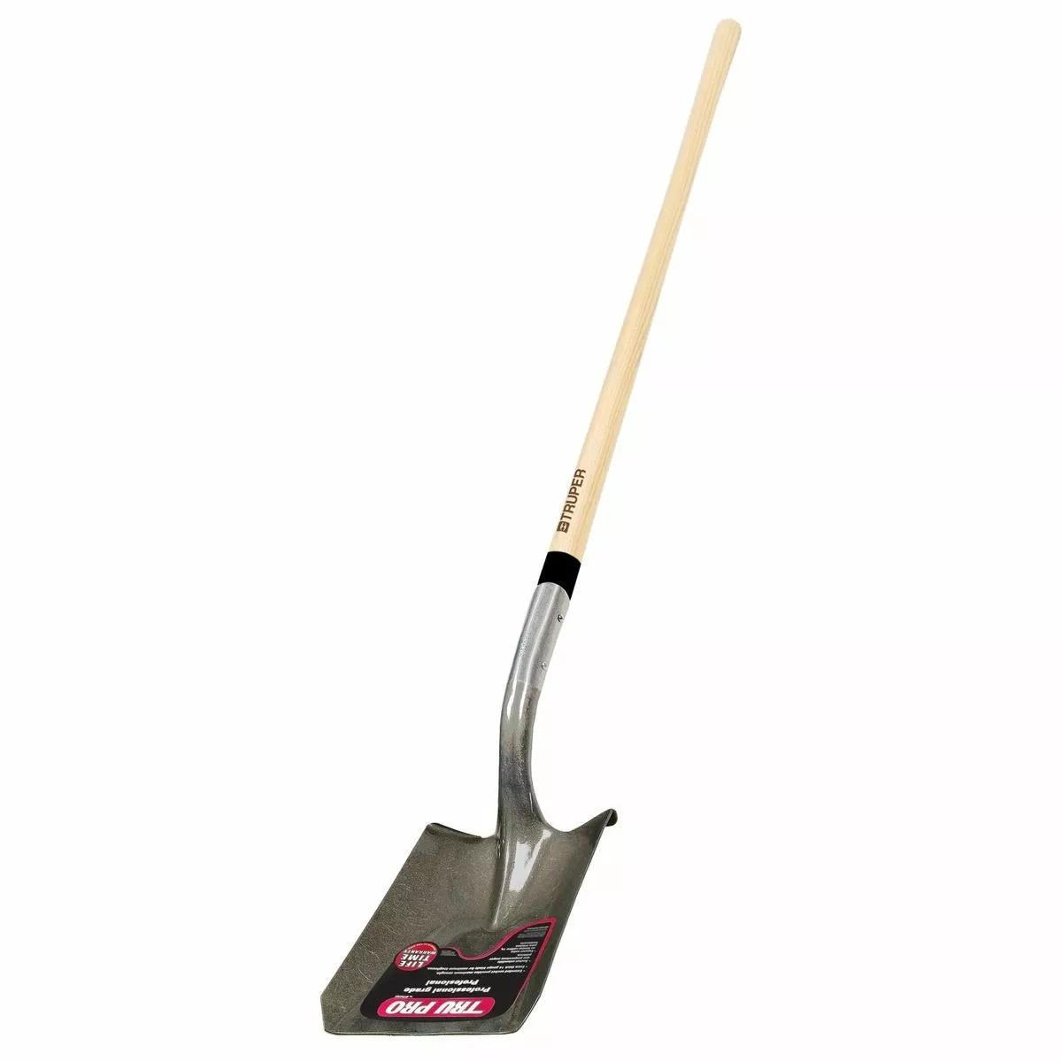 Tru Pro Wood Handle Square Shovel, 48 IN, 33428 3 Tru Pro Wood Handle Square Shovel, 48 IN, 33428
