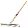 Tru Tough Fiberglass Handle Tine Thatching Rake, 54 IN, 35196