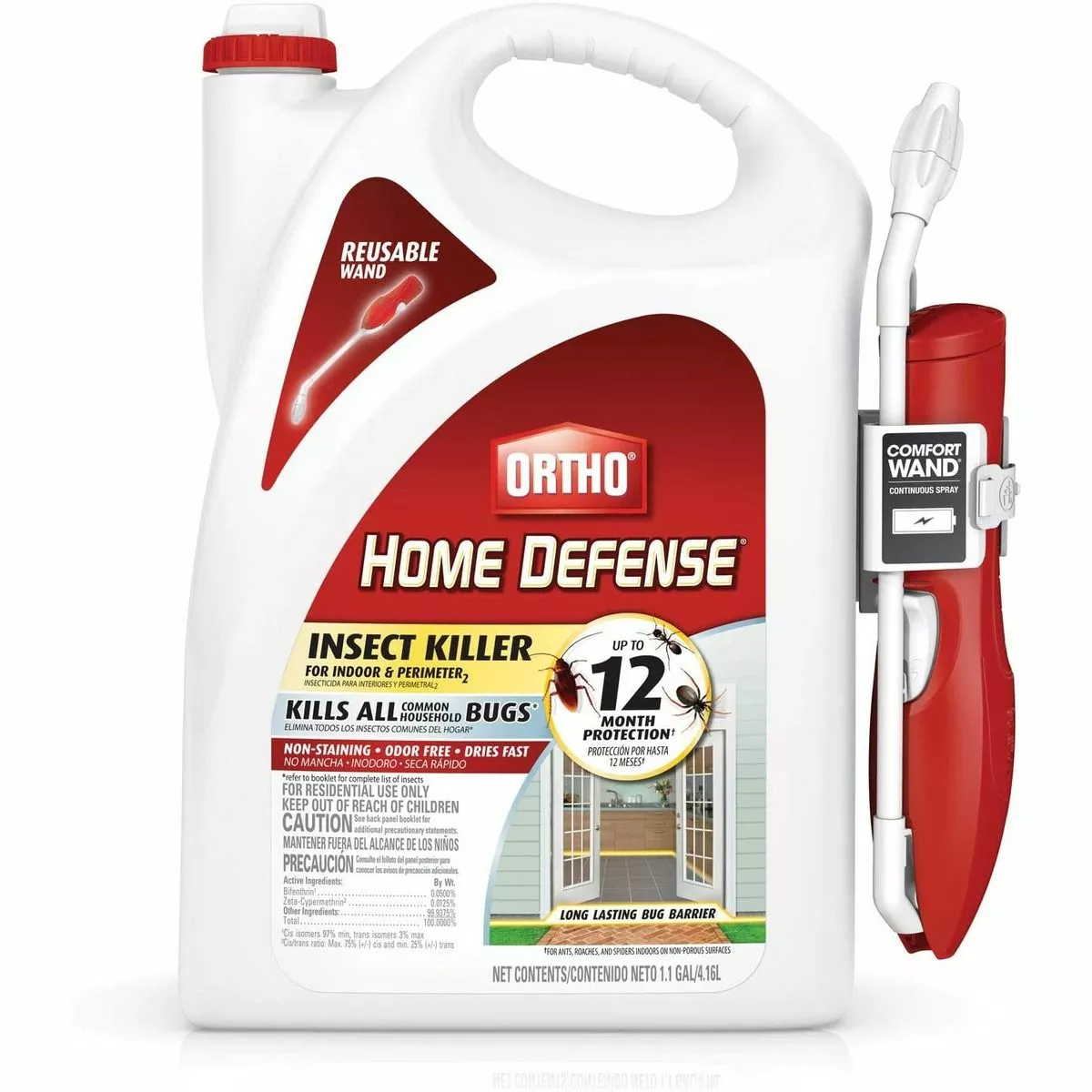 Ortho Home Defense Insect Killer, Indoor & Perimeter, OR0220910, 1.1 Gallon 3 Ortho Home Defense Insect Killer, Indoor & Perimeter, OR0220910, 1.1 Gallon