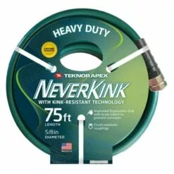 Teknor Apex NeverKink Heavy Duty Hose, 1142135, 5/8 IN x 75 FT