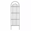 Panacea French Arch Trellis with Finials, 80 IN, 89643, Black -Lawn & Garden Store sftp a s assets20210907000000036