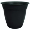 The HC Companies Eclipse Round Plastic Planter, ECA10000G18, Black, 10 IN -Lawn & Garden Store sftp a s assets20210921000000006