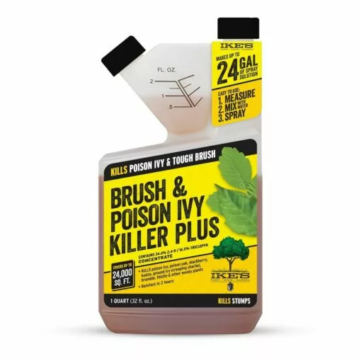 Ike's Brush & Poison Ivy Killer Plus, 114389, 1 Quart -Lawn & Garden Store sftp a s assets20220104000000024