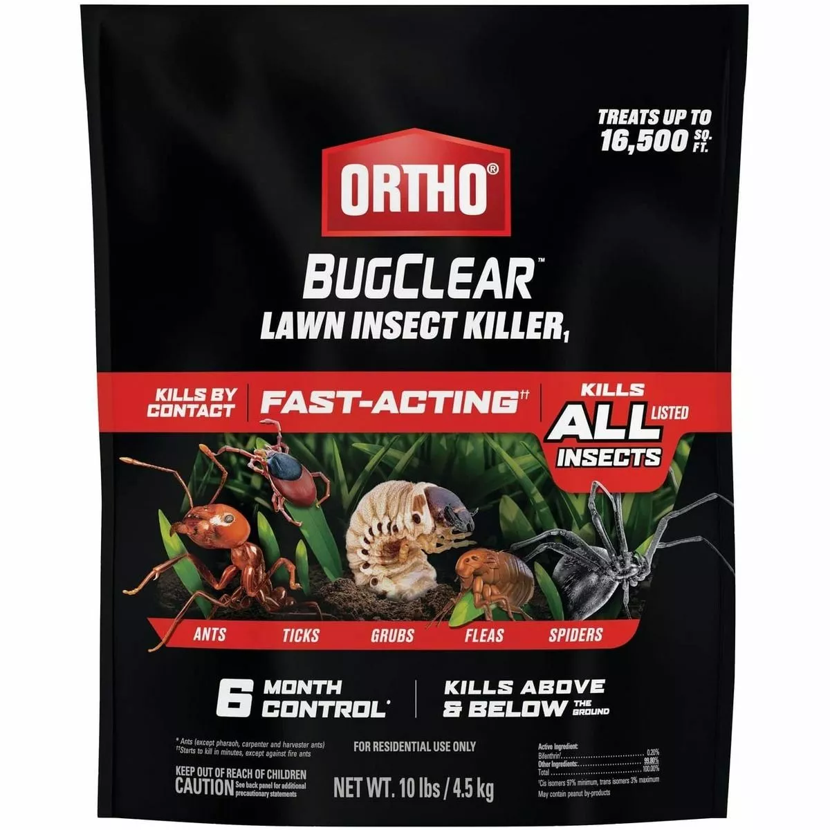 Ortho BugClear Lawn Insect Killer Granule, ZZOR0425310, 10 LB 3 Ortho BugClear Lawn Insect Killer Granule, ZZOR0425310, 10 LB