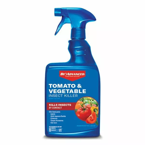 BioAdvanced Tomato & Veggie Insect Killer RTU, 707523A, 24 OZ 3 BioAdvanced Tomato & Veggie Insect Killer RTU, 707523A, 24 OZ