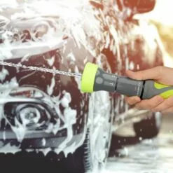 Flexzilla 4-Pattern Twist Action Garden Hose Nozzle, ZillaGreen, NFZG63 -Lawn & Garden Store sftp a s assets20220502000000041