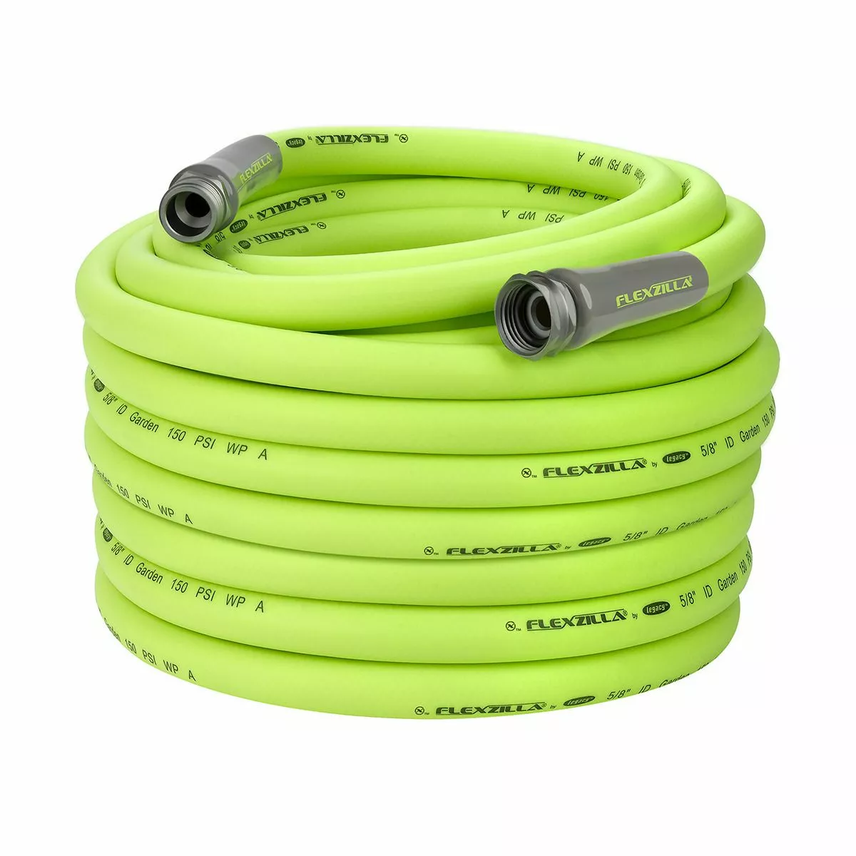 Flexzilla Garden Hose, 3/4 IN - 11 1/2 IN GHT Fittings, HFZG5100YW, 5/8 IN x 100 FT 3 Flexzilla Garden Hose, 3/4 IN - 11 1/2 IN GHT Fittings, HFZG5100YW, 5/8 IN x 100 FT