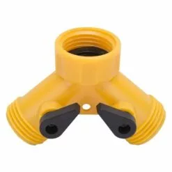 Landscapers Select Plastic "Y" Hose Connection With Shut-Off, GC5113L