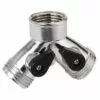 Landscapers Select Metal "Y" Hose Connector With Shut-Off, GC5013L 1 Landscapers Select Metal "Y" Hose Connector With Shut-Off, GC5013L -Lawn & Garden Store sftp a s assets20220509000000014