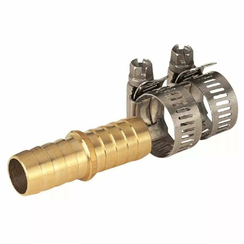 Landscapers Select Brass Hose Mender 5/8 With Clamps, GB91113L 3 Landscapers Select Brass Hose Mender 5/8 With Clamps, GB91113L