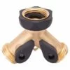 Landscapers Select Brass "Y" Connector With Shut-Off, GB9105A3L -Lawn & Garden Store sftp a s assets20220509000000121