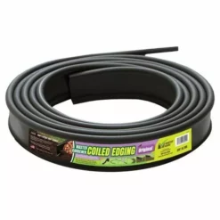 Master Mark Master Gardener Original Coiled Edging, 23920, Black