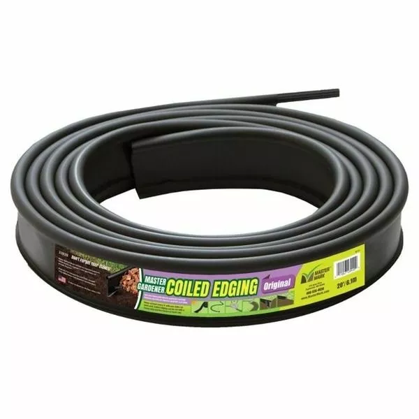 Master Mark Master Gardener Original Coiled Edging, 23920, Black 3 Master Mark Master Gardener Original Coiled Edging, 23920, Black