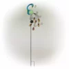 Alpine Solar Peacock Garden Stake with Color Changing LED Lights, SKY116SLR-CC -Lawn & Garden Store sftp a s assets20220524000000134
