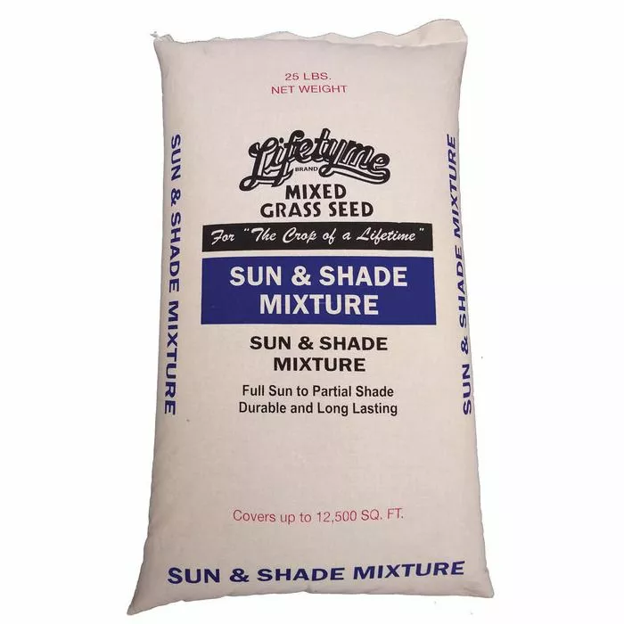 Lifetyme Sun & Shade Grass Seed, LTM SS25, 25 LB Bag 3 Lifetyme Sun & Shade Grass Seed, LTM SS25, 25 LB Bag