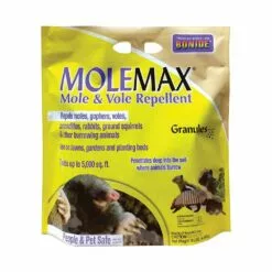 BONIDE MOLEMAX® Mole & Vole Repellent Granules, 10 lbs