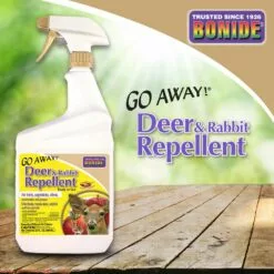 BONIDE GO AWAY! Deer and Rabbit Repellent Ready-To-Use, 32 oz -Lawn & Garden Store sftp a s assets20220701000000056