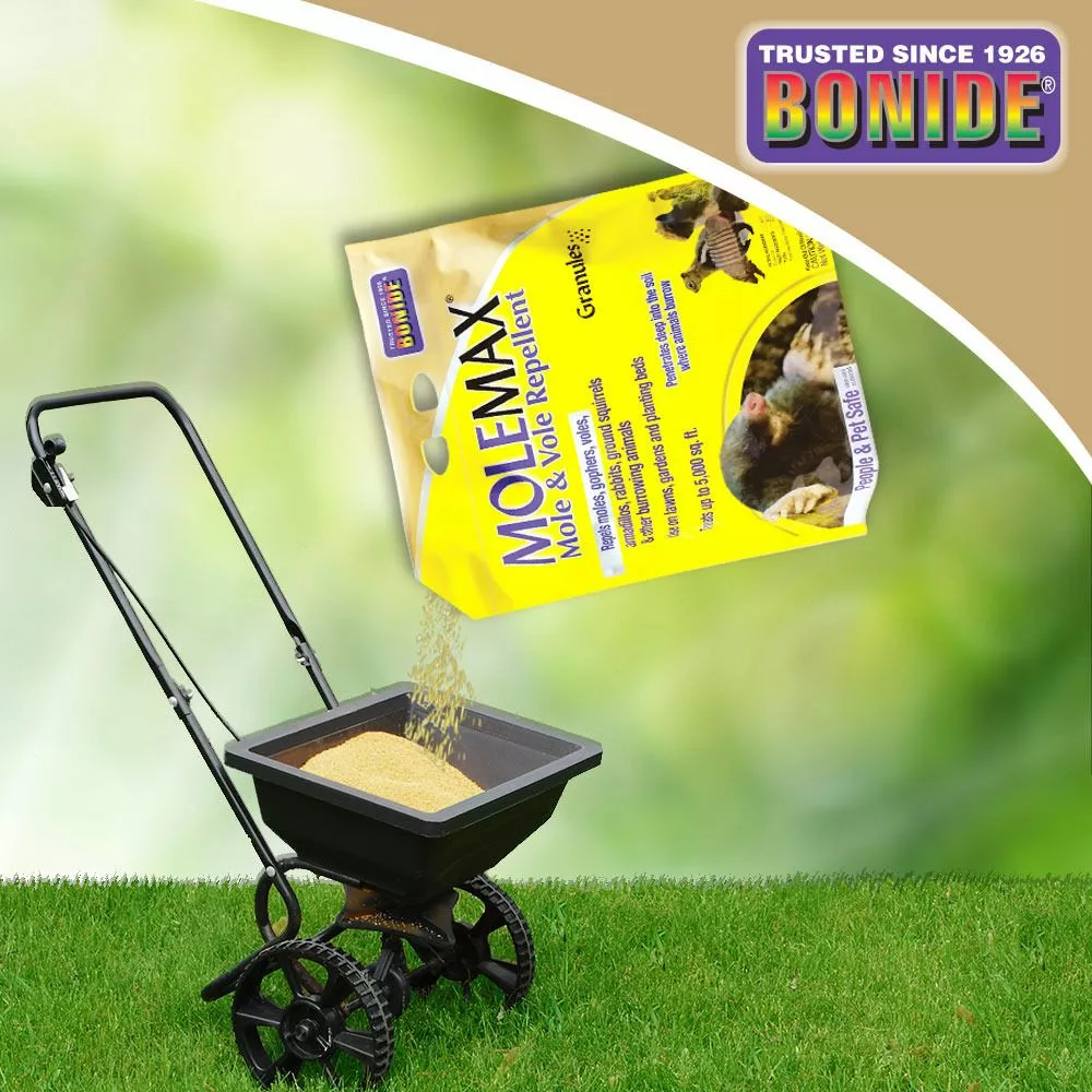 BONIDE MOLEMAX® Mole & Vole Repellent Granules, 10 lbs 4 BONIDE MOLEMAX® Mole & Vole Repellent Granules, 10 lbs - Image 2