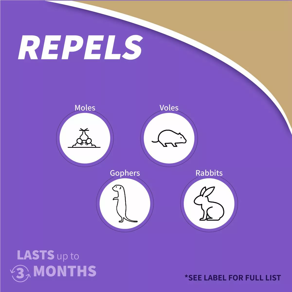 BONIDE MOLEMAX® Mole & Vole Repellent Granules, 10 lbs 6 BONIDE MOLEMAX® Mole & Vole Repellent Granules, 10 lbs - Image 4