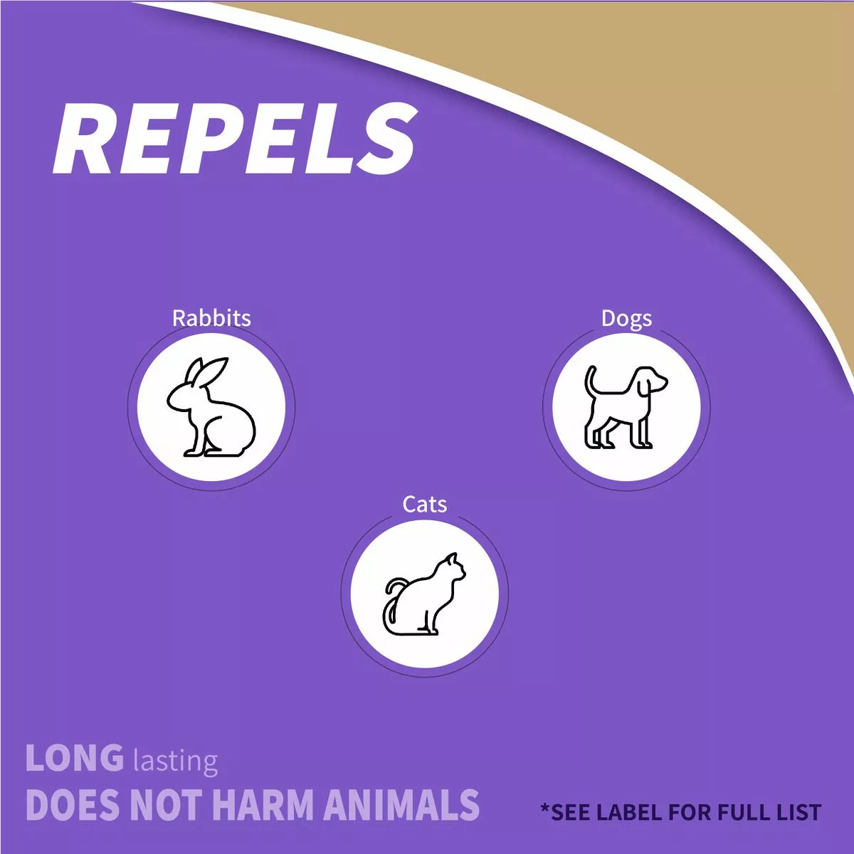 BONIDE Go Away!® Rabbit, Dog & Cat Repellent Granules, 3 lbs 6 BONIDE Go Away!® Rabbit, Dog & Cat Repellent Granules, 3 lbs - Image 4