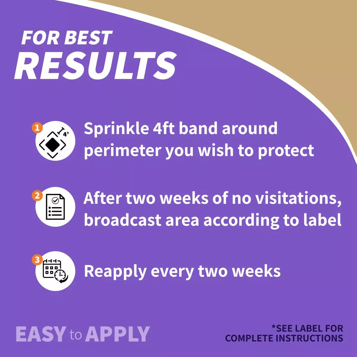 BONIDE Go Away!® Rabbit, Dog & Cat Repellent Granules, 3 lbs 7 BONIDE Go Away!® Rabbit, Dog & Cat Repellent Granules, 3 lbs - Image 5