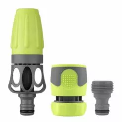 Flexzilla Garden Hose Kit, Water Nozzle, ZillaGreen, 3-Piece, HFZGAK02 -Lawn & Garden Store sftp a s assets20220720000000034